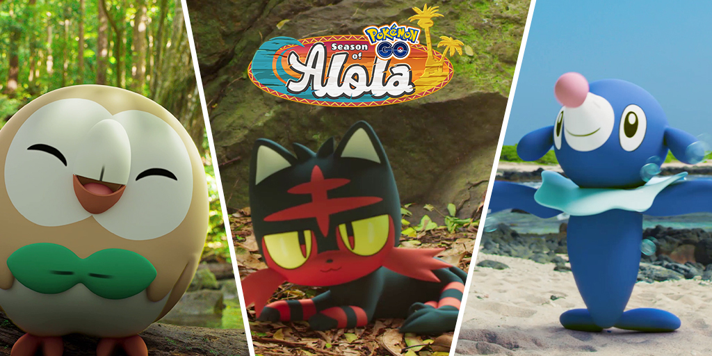 Mit der Alola-Jahreszeit begrüßen wir weitere Alola-Pokémon!
