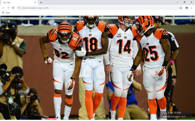 NFL Cincinnati Bengals New Tab