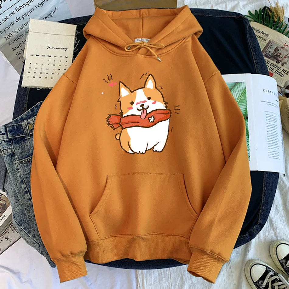 Sweatshirt Dames Print Trend Koreaans Casual lange mouwen