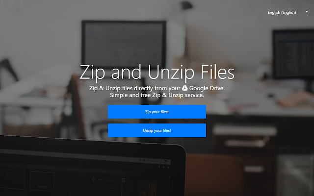 Screenshot of Zip Extractor - Unzip Files Online