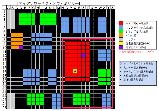 固有建築＋2連ジャングル_見取り図