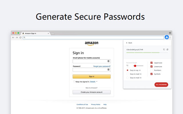 Password Manager on Chrome