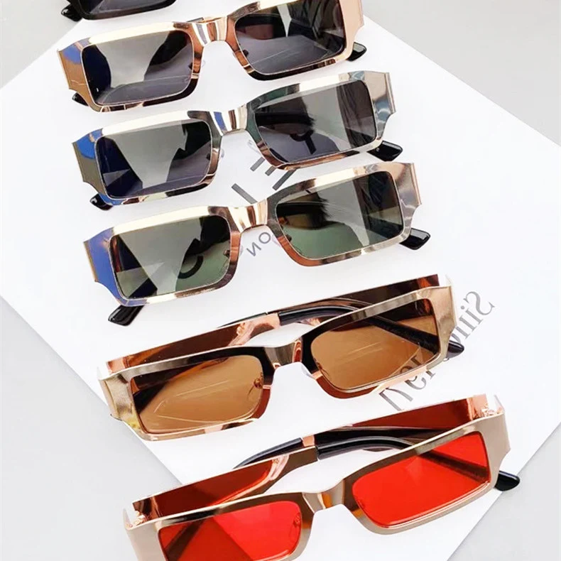 Title 5, Gafas metálicas para hombre de comercio exterio...