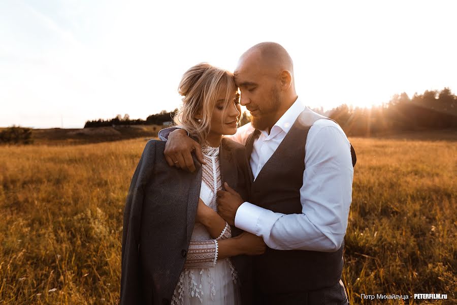 Wedding photographer Petr Mikhayluca (peterfilm). Photo of 8 August 2019