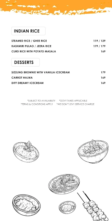 Diff 42 - Resto Lounge menu 