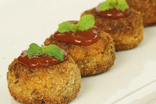 Egg Vegetable Cutlet