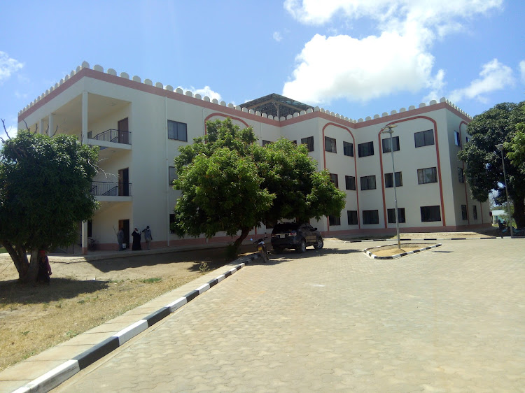 The Lamu county headquarters in Mokowe.