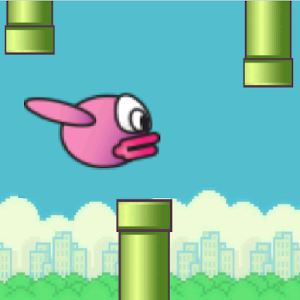 Flying bird logo