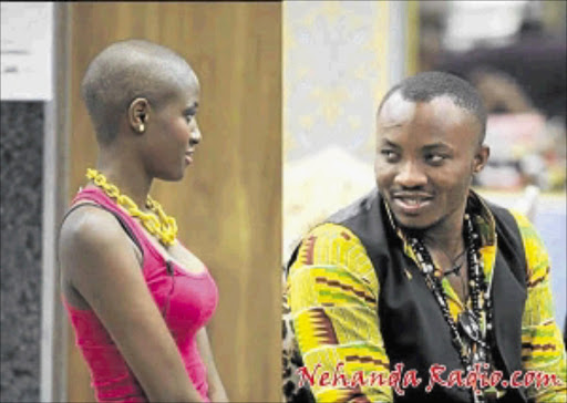 DISRUPTIVE: Evicted Big Brother contestants Zainab and Ghanaian DKB.