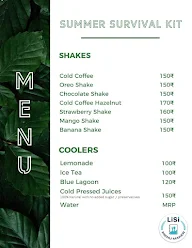 Cafe Choubara menu 1