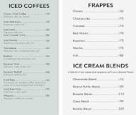 Ss Coffee Cart menu 1