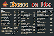 Cheese On Fire menu 2