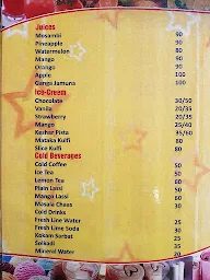 Sonai Navratna Veg menu 1