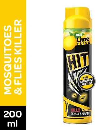 HIT Spray, Flying Insect Killer, Lime Fragrance - 200 ml