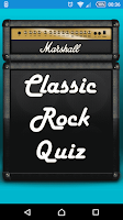 Classic Rock Quiz Screenshot