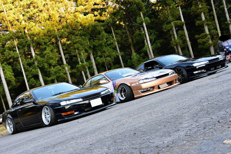 シルビアの14走・フォロワーさんたちとコラボ・パドック交流・昔のチーム仲間とコラボ・Jack Racing復活！に関するカスタム事例の投稿画像3枚目