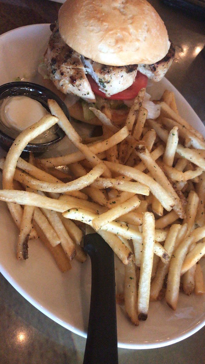 Gluten-Free Fries at Cheeseburger in Paradise