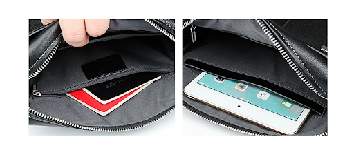 Title 7, Vertical Crossbody Bag Leather Fashion Backpack...