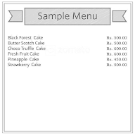 The Pastry Shop menu 1