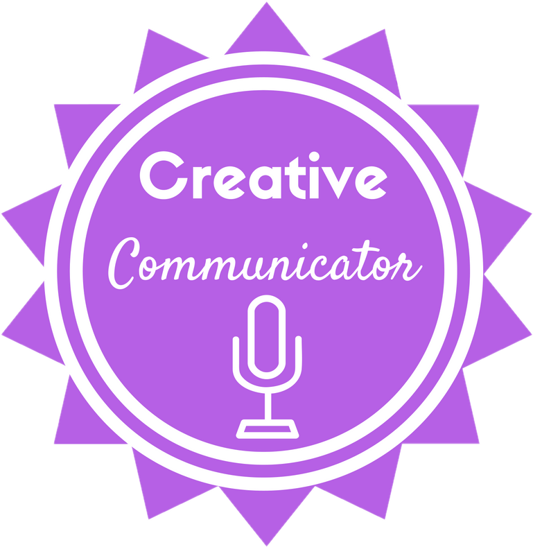 Creative Communicator Badge Creative Communicator Badge
