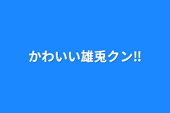 かわいい雄兎クン‼️