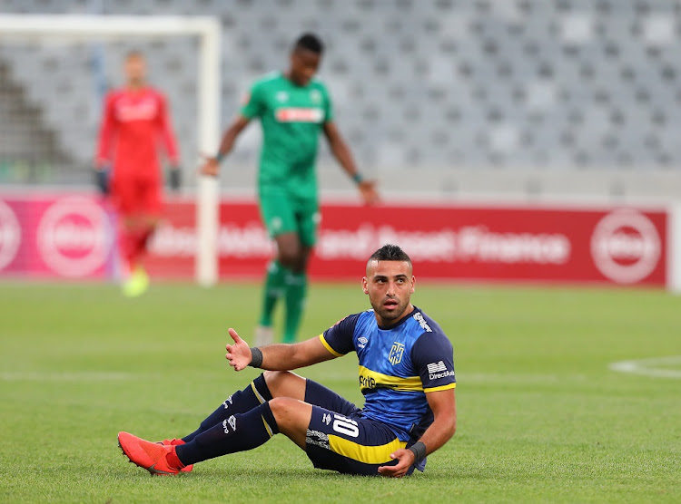 Christofer David when he played for Cape Town City.