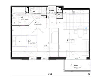 appartement à Lamorlaye (60)