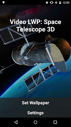 Video LWP: Space Telescope 3D