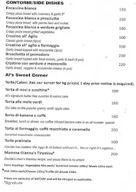 Davide's Pizzeria menu 2