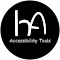 Imagen del logotipo del elemento de HalfAccessible - Accessibility Toolkit