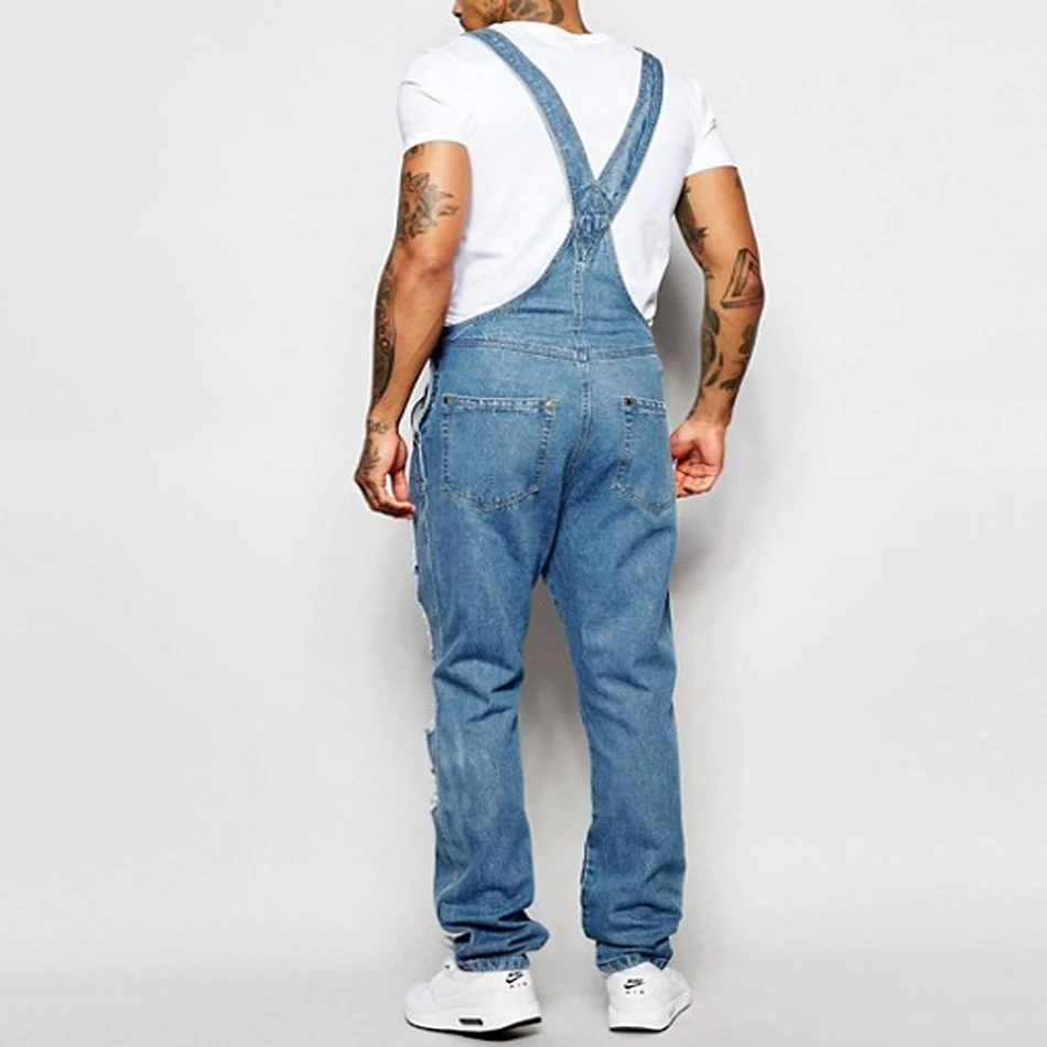 Men's Denim Sling Romper for casual style and comfort. A versatile one-piece for everyday wear, offering freedom of move