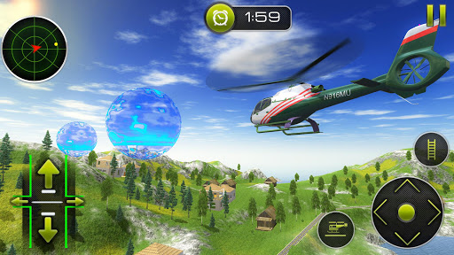Helicopter 3D Simulator Rescue Helicopter games