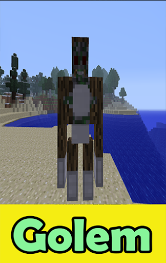 Golem MOD For MCPE+