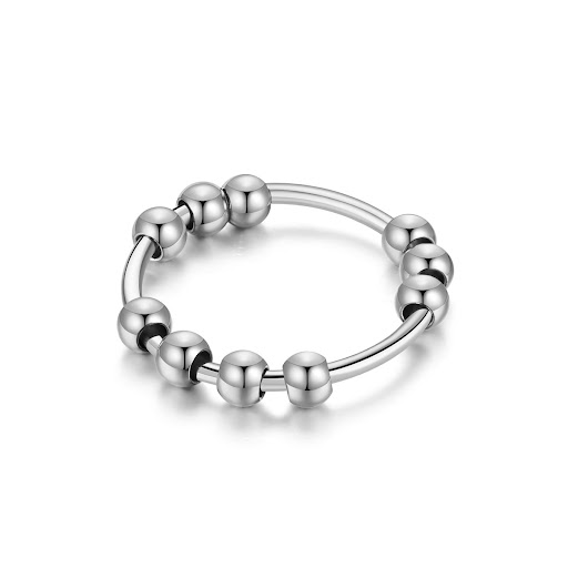 Title 1, Ladies Fashion Turn Round Bead Ring, a stylish ...