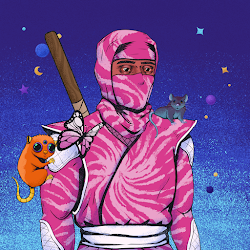 Tie Dye Ninja #2696