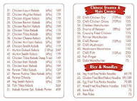 Kebab Korner menu 3