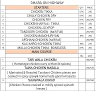 Dhaba Kitchen menu 7