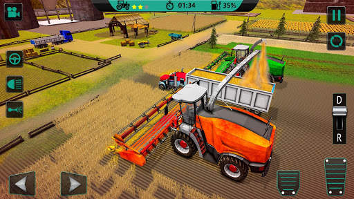 Big Farming Tractor Simulator Harvestr Real Farmer