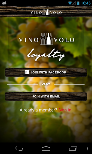 Screenshot Vino Volo