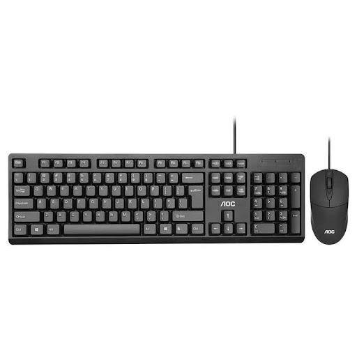 Title 6, USB Wired Keyboard and Mouse Set for Laptop All...