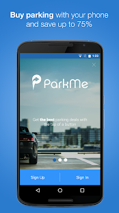  ParkMe Parking: miniatura da captura de tela  