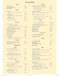 Rahi Cafe & Adventure menu 2