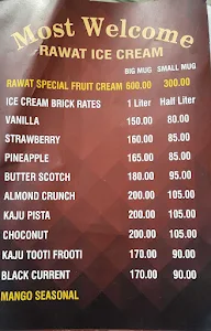 Rawat Ice Cream menu 6