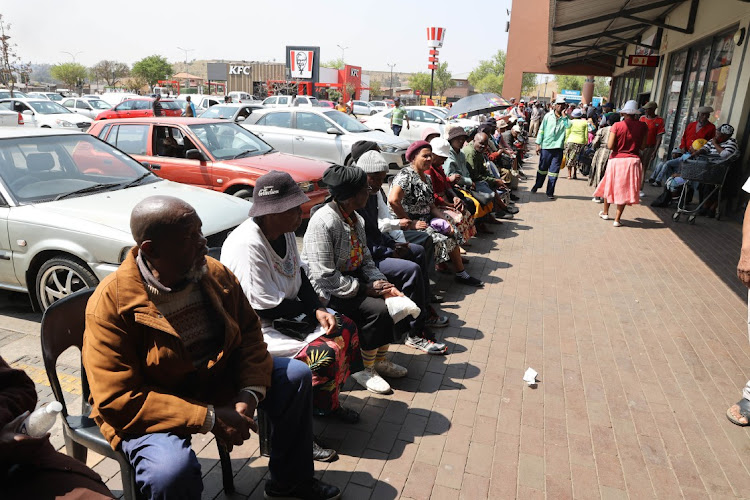 South Africa has nearly 19-million people who rely on social grants. File photo.