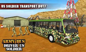 Army Bus Driver 2020: Real Military Bus Simulator screenshot 5