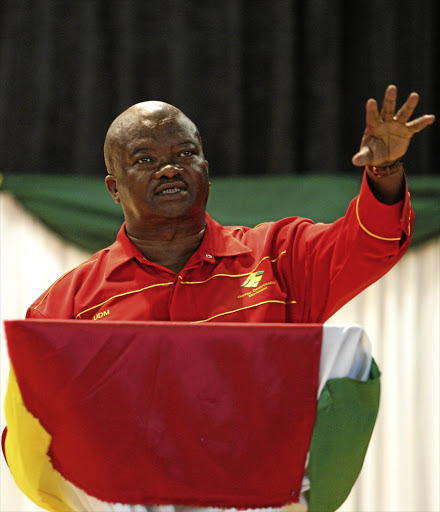 UDM leader Bantu Holomisa has expressed his desire of becoming the country's deputy president.