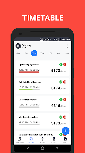 Student Manager - Timetable, Exam Schedule  More