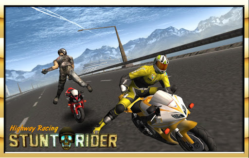 Screenshot VR Bike Highway Attack Race