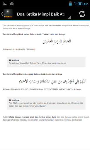 Tafsir Makna Mimpi