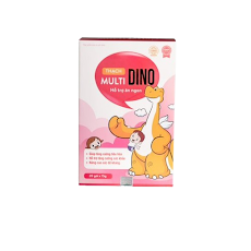 Thạch DINO KIDS Hỗ trợ ăn ngon cho bé BIẾNG ĂN tăng cường tiêu hóa Litaha Pharma 20 gói/Hộp 300g_LITAHA